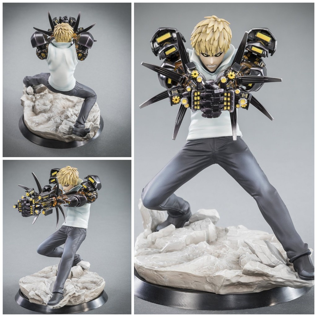 พร้อมส่ง Figure ฟิกเกอร์ Model โมเดล One Punch Man วันพันช์แมน เทพบุตรหมัดเดียวจอด Genos จีเนส จีนอส