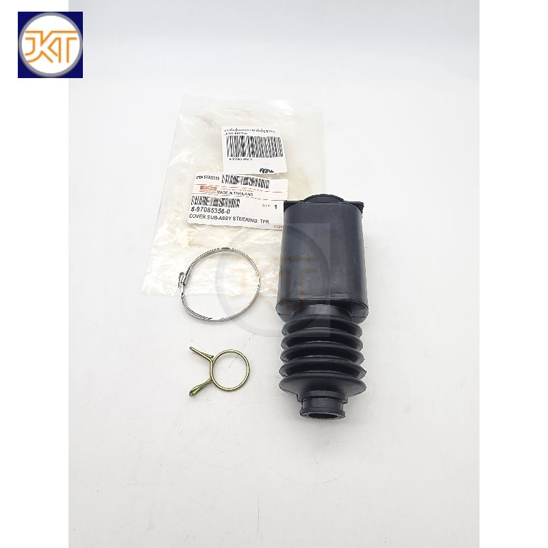 ส่งไว ยางกันฝุ่นแกนพวงมาลัย อีซูซุTFR ทีเอฟอาร์ อีซูซุKBZ พร้อมเหล็กรัด OEM:8-97085356-0