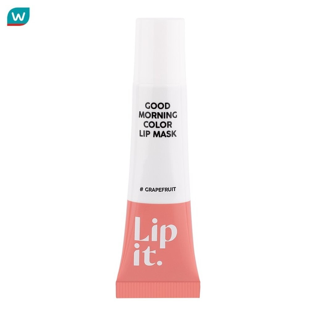 Lip It ลิปอิท กู๊ดมอร์นิ่ง คัลเลอร์ ลิป มาสก์ 10ก. 01 เกรฟฟรุ๊ต