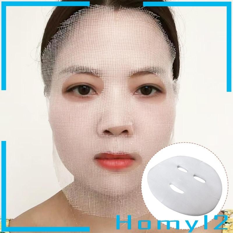 [HOMYL2] 100 ชิ้น Facial Gauze Gauze White with Mesh Gauze Pad Sheet Gauze Pre Cut Soft Gauze for sp