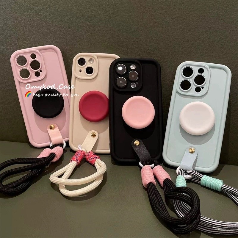 Oppo A18 A17 A16 A15 A38 A58 A57 A55 A54 A53 A31 A5 2020 A78 A76 A98 A94 A92 A7 A3S เรียบง ่ าย ColorHigh-End Creative ซิลิโคนนุ ่ มกระเป ๋ า Anti Drop ฝาครอบป ้ องกัน