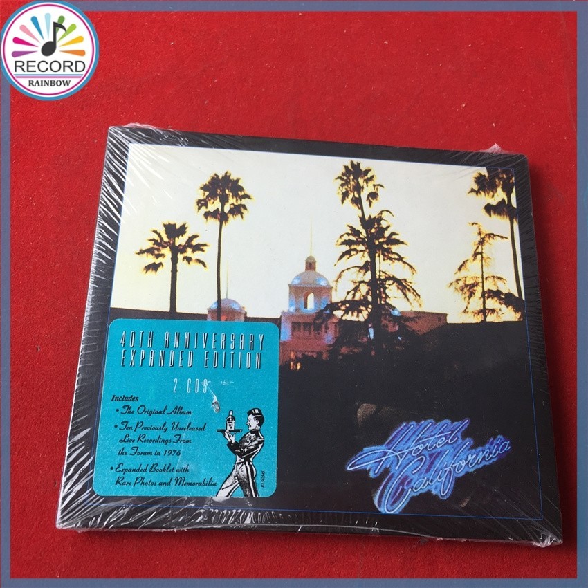 Original Eagles Hotel California 40th Anniversary Edition Two CDS Album [Sealed] Brand New