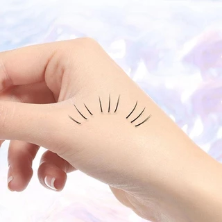 Under Eyelash Comic Eye Lashes Natural Bottom Lashes Soft Manga Eyelashes Bunches Eyelash Clusters แต ่ งหน ้ า