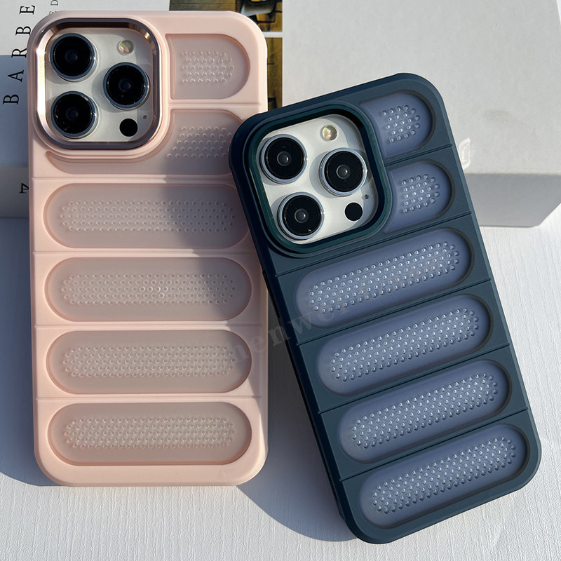 Anti-slip ซิลิโคนกรณีทนทาน 3D รูปแบบสําหรับ iPhone 13Promax 14Promax 11 11Promax 12 12Pro 12Promax 13 13Pro 14Pro 15Promax 15 14Plus 15Pro 16Promax 16Pro