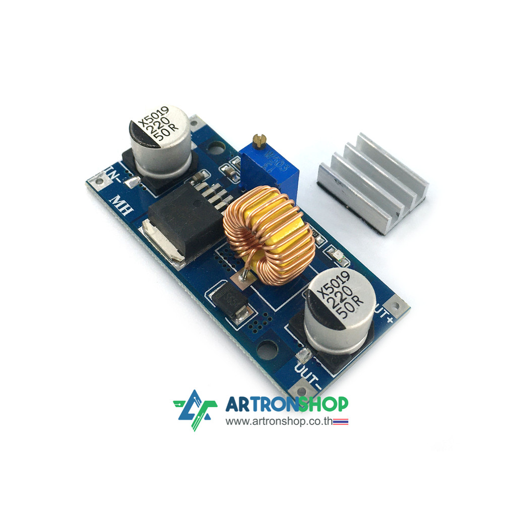 XL4015 โมดูลเรกกูเลเตอร์ Step-down 5A