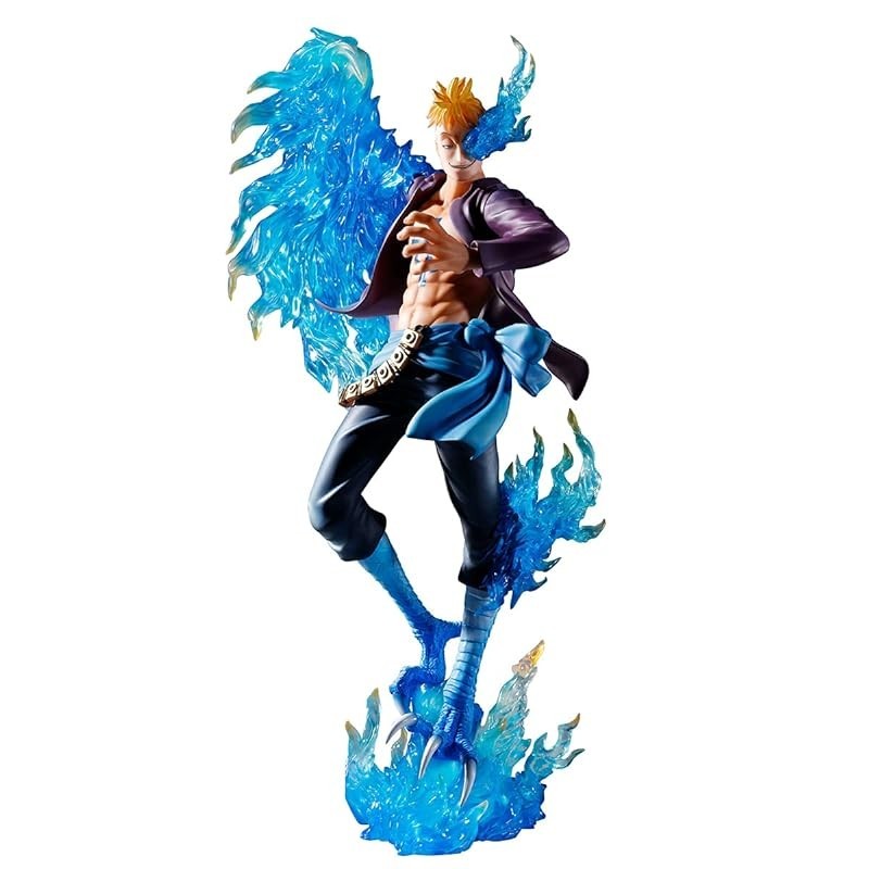 Megahouse - One Piece - MAS - Marco The Phoenix (Repeat) Pirate Portrait Collection Figure 9.84 Inch (Pack of 1) C-MGH83535