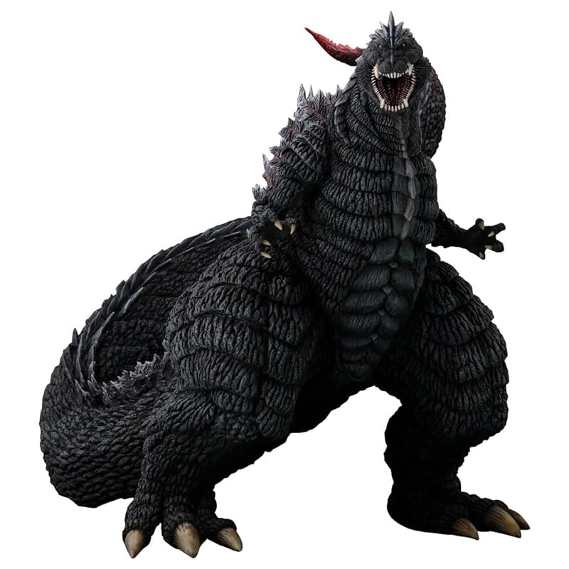 EX Garage Toy Toho Large Monster Series Godzilla Ultima, approximately 300mm in height, 590mm in length, and 260mm in width. Non-scale, PVC painted, finished figure.