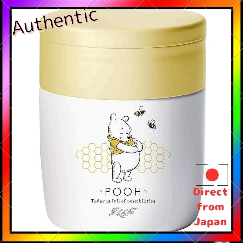 Asbell Soup Bottle Lantus Sr300C Pooh 300Ml สีเหลือง 9.0Cm W X 9.0Cm D X 11.6Cm H พร ้ อมช ้ อน Po20