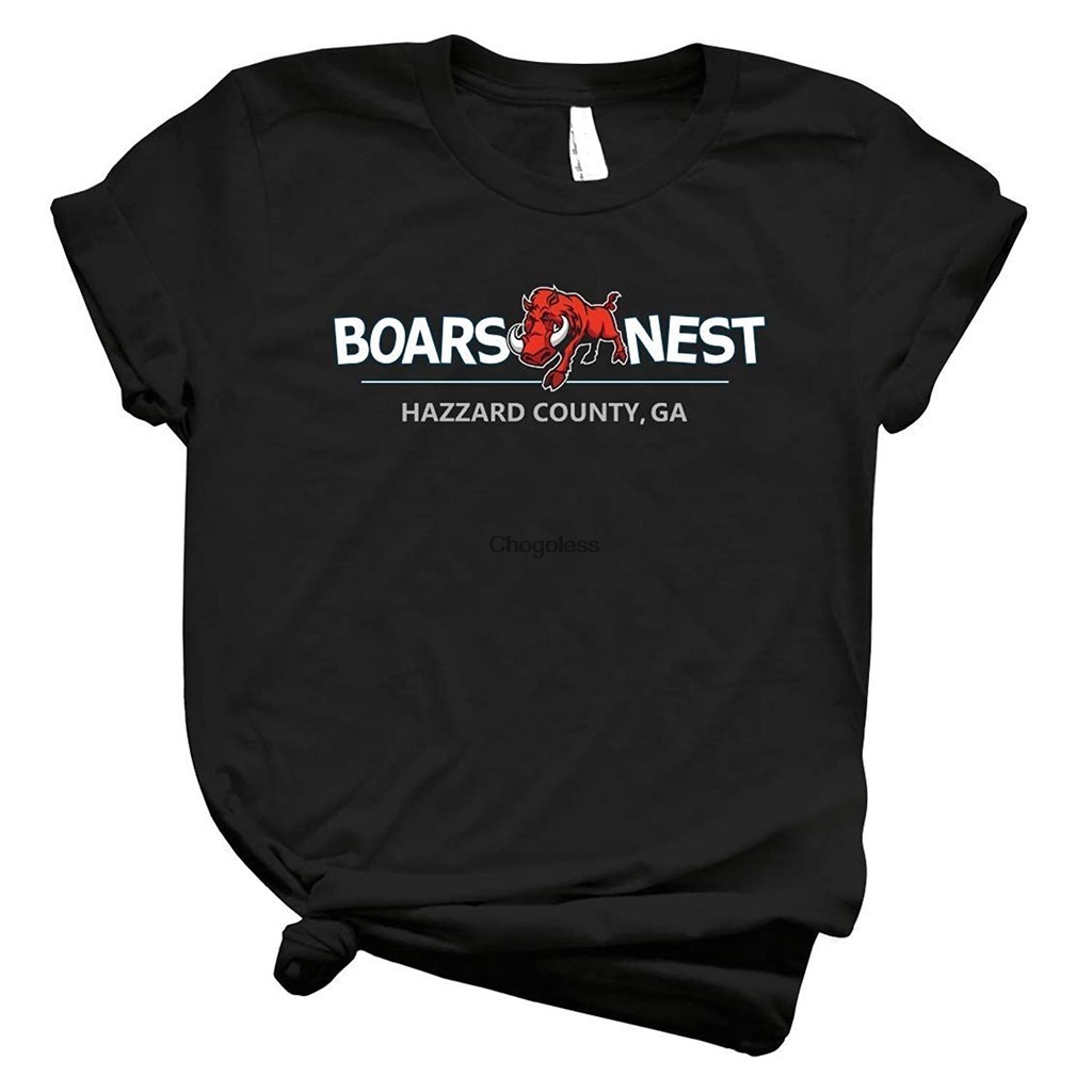 Dukes of Hazzard - เสื้อยืด Boar S Nest - Modern Redesign - 97 - Mens T Shirts Graphic Vintage – Bes