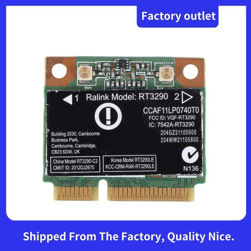 150Mbps 2.4Ghz RT3290 802.11B/G/N ไร้สาย Wlan WIFI + บลูทูธ BT 3.0 Half Mini PCI-E การ์ดสําหรับ HP C