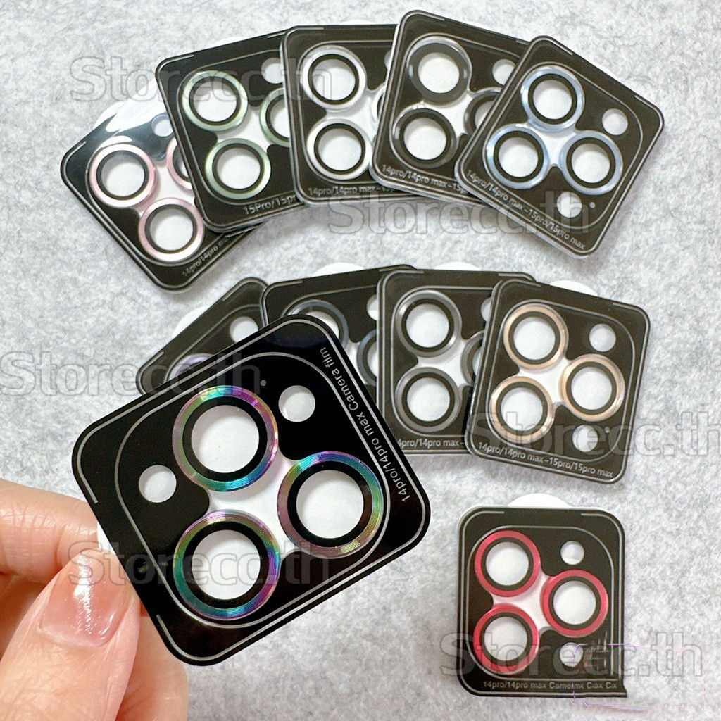 ฟิล์มกล้องสำหรับ iphone 11 16 15 Pro Max 14 13 12 Pro Max ไอโฟน11 16 Pro max ฟิล์มหลัง กระจกกล้อง เลนส์กล้อง