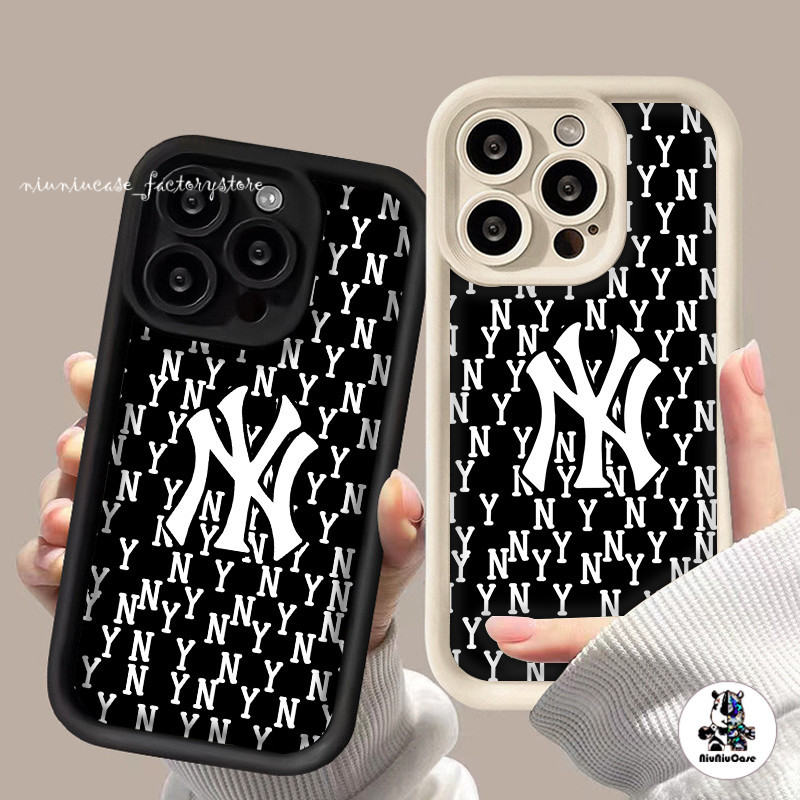 เคส NY เคสไอโฟน11 13 เคสโทรศัพท์ For iPhone 11 12 13 14 15 Pro Max XR X XS Max 6 7 8 14 Plus SE Soft TPU Protective Case