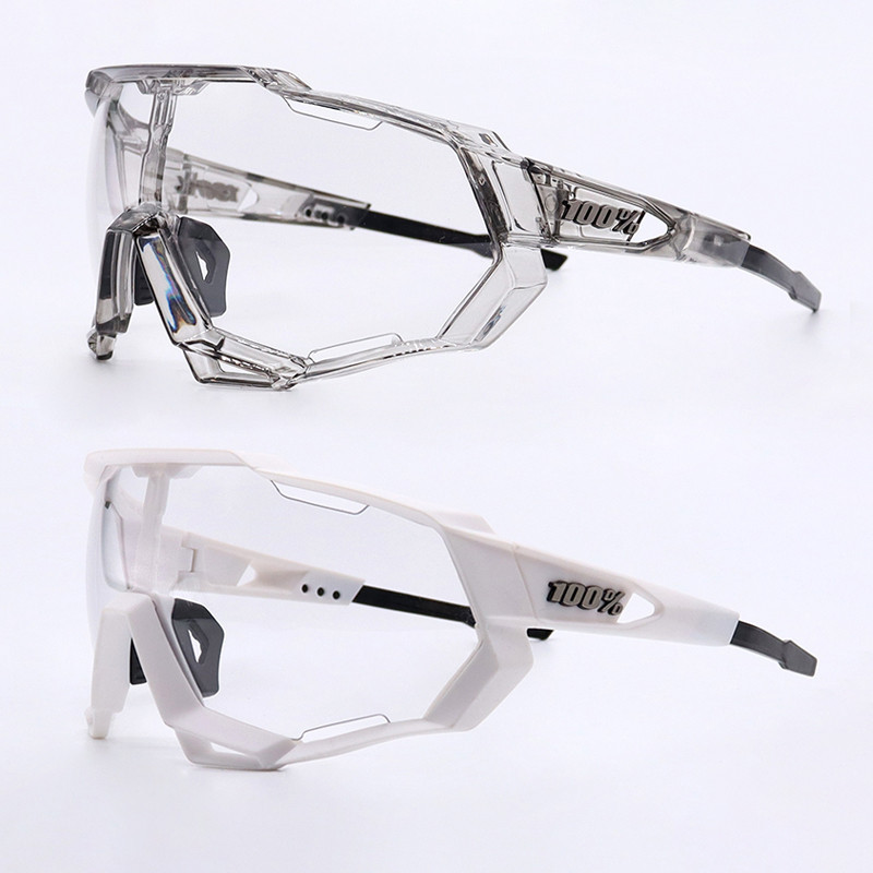 100% S1 แว่นตา Photochromic UV400 ขี่จักรยานกีฬาแว่นตากันแดดผู้ชายแว่นตาจักรยานผู้หญิงวิ่ง Shades สําหรับตกปลาขับรถขี่ MTB