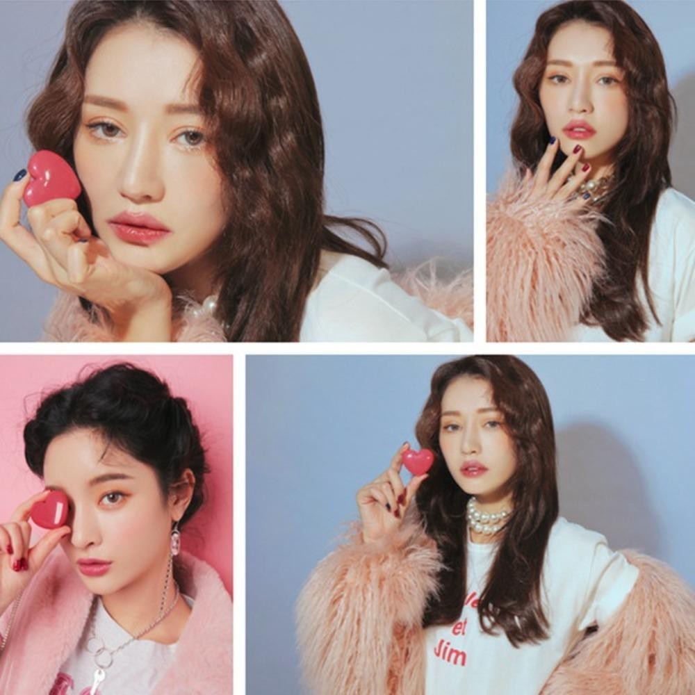 Zooming อายแชโดว์เปล่า 1 ชิ้น, รีฟิลด้วยกล่องลิปสติก Mirror Rouge, คุณภาพ Love Heart Shape พกพาสะดวกแบบรีฟิลแต่งหน้า Travel Dispenser