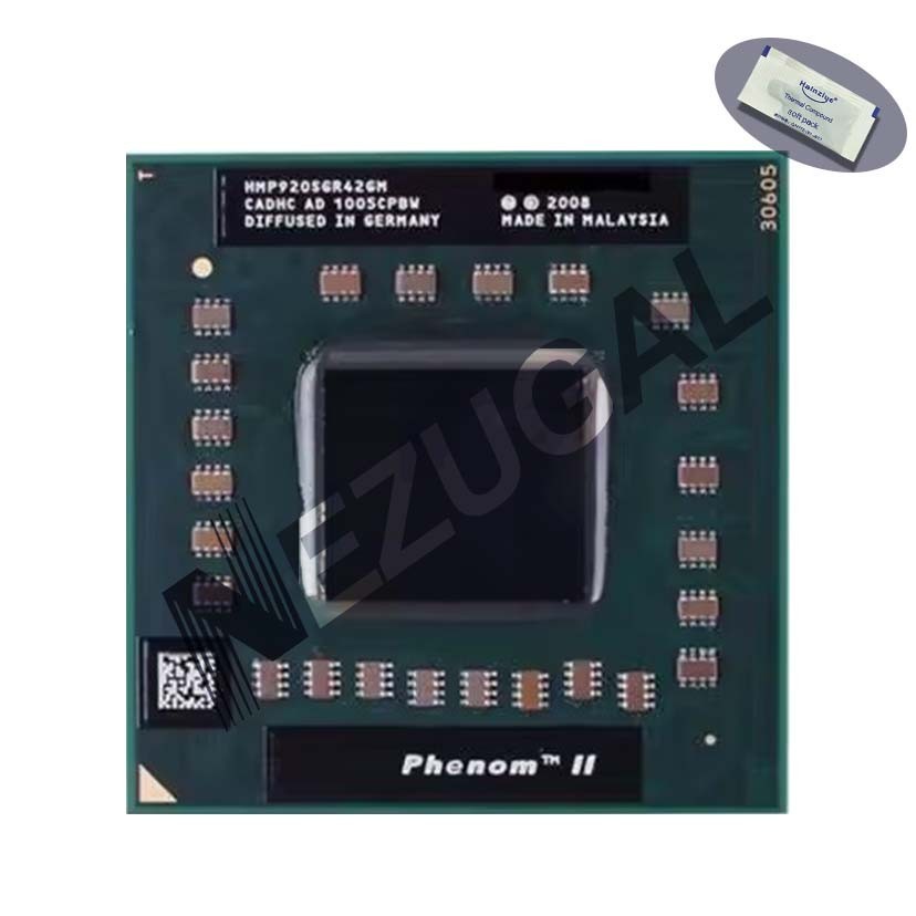 Phenom II P920 HMP920SGR42GM HMX920HIR42GM 2.3 Ghz Quad Core 2M 25W ซ็อกเก็ต S1 (S1g4) โปรเซสเซอร์ C