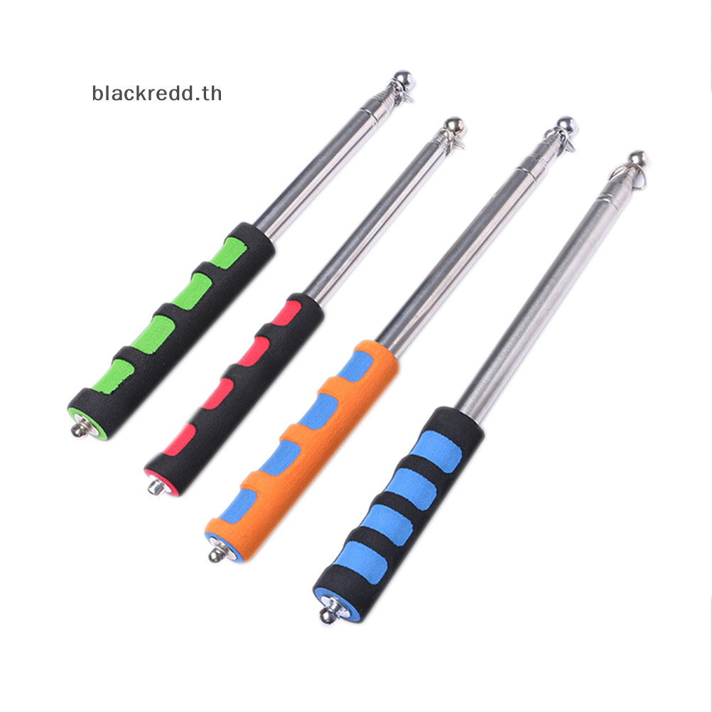 Bred ใหม ่ 2M แบบพกพาขยายมือถือ Windsock Flag Pole Telescopic Ferula Pointer .