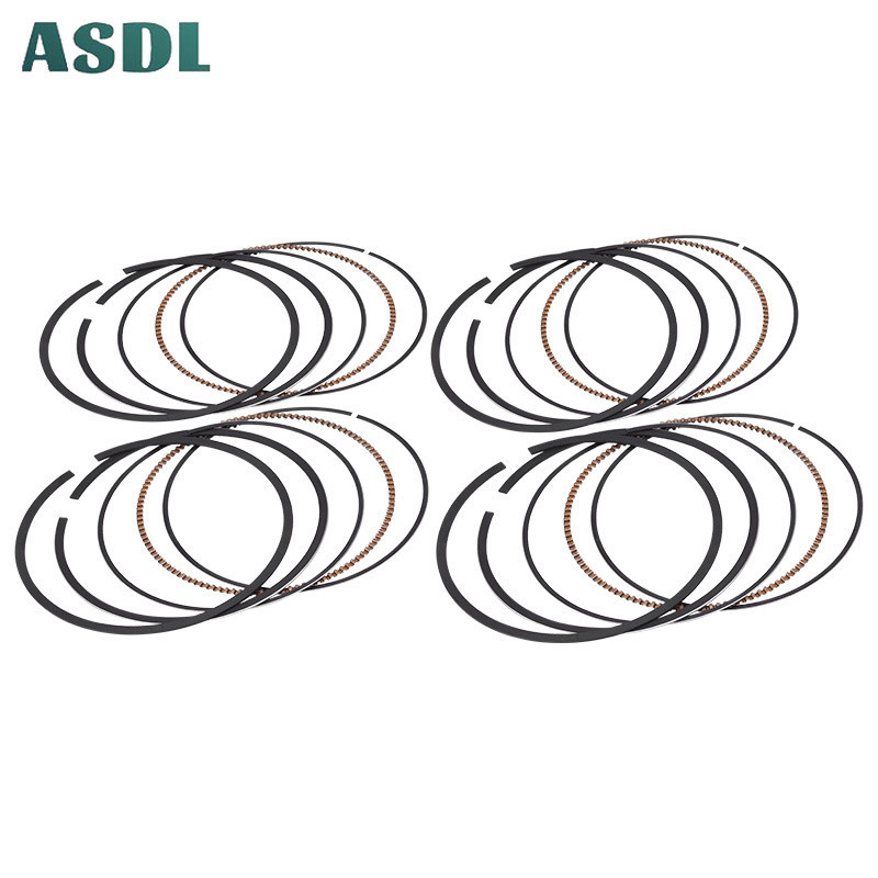 Asdl 4 ชุด 76 มม.76.25 มม.76.5 มม.76.75 มม.77 มม.รถจักรยานยนต์ 4 กระบอกเครื่องยนต์แหวนลูกสูบสําหรับ 