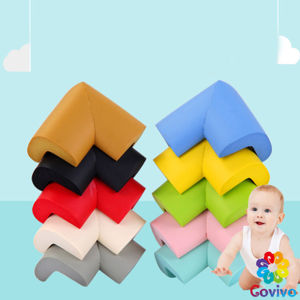 Covivo แถบป้องกันการชนกัน  ทรง L  ยางกันกระแทก หนาพิเศษ ปลอดภัยจากสารพิษ Bumper strip