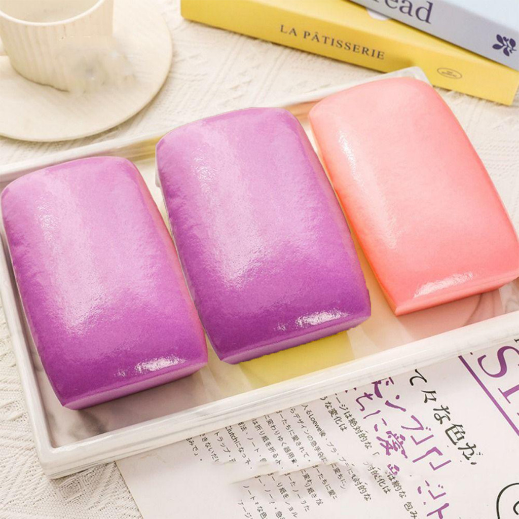 ของเล่นบีบอัด ขนมปังสร้างสรรค์ สกุชชี่  Squishy Bread  คลายเครียด