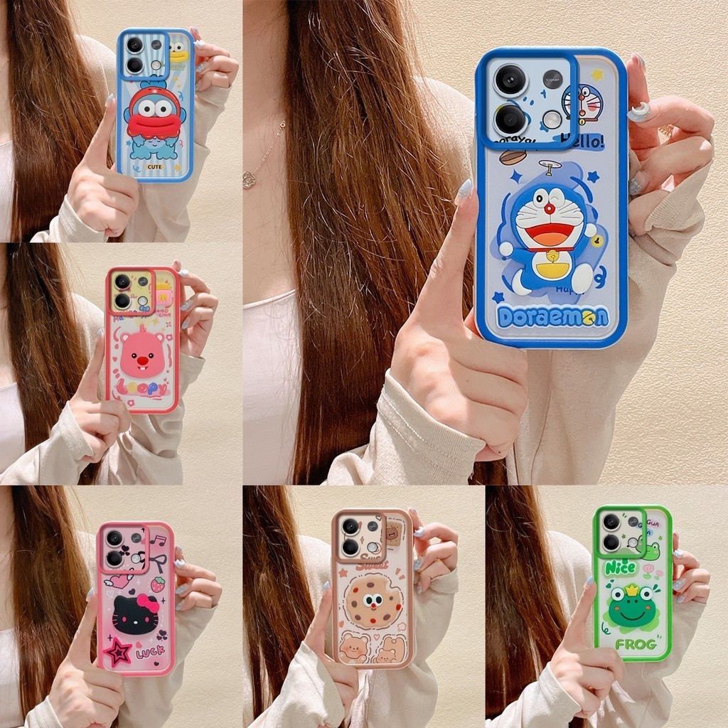 เคส REDMI NOTE 13 NOTE 13 PRO 4G 5G ของเล่นตุ๊กตาน่ารักกรณีโทรศัพท์ป้องกันการตก