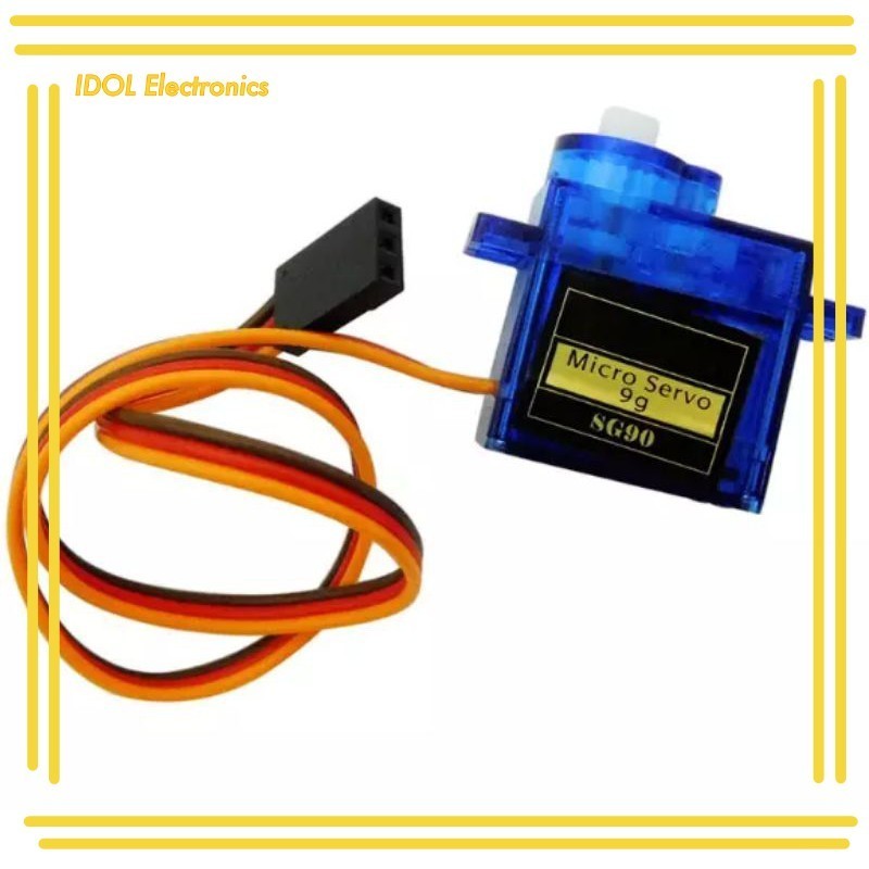 ราคาถูก! SG90 Servo Motor 0-180 องศา