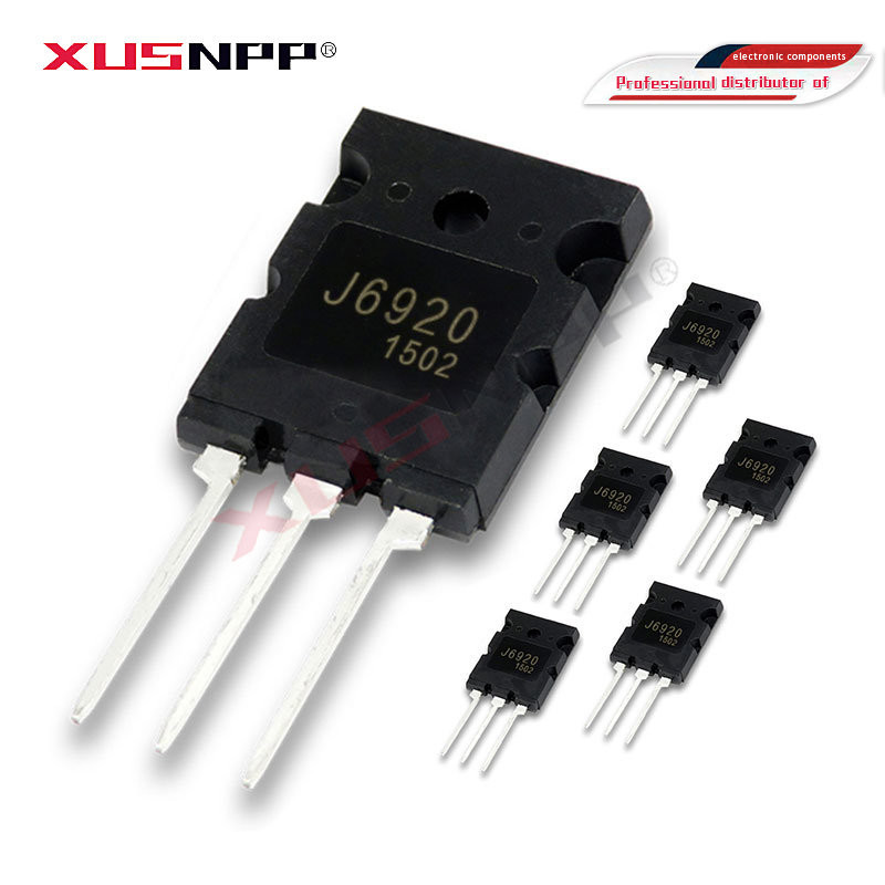5 ชิ้น J6920 TO-3PL 2SJ6920 TO-3P 2SJ6920A TO3P J6920A 20A 1700V TO-3P ส่วนประกอบอิเล็กทรอนิกส์
