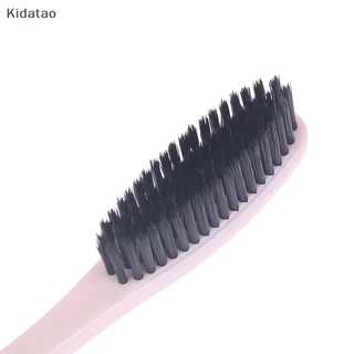Kidatao 4 ชิ้นนุ่มขนาดใหญ่ยาวแปรงสีฟันแปรงทําความสะอาดช่องปากฟันไวท์เทนนิ่งใหม่