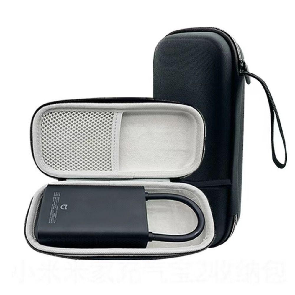 Novalink รถ Inflator Storage Case, Hard EVA กระเป๋าถือ Mijia Inflatable Treasure กล่อง, ซิปป้องกันกล่องแบบพกพา Inflatable ปั๊มสําหรับ Xiaomi รถ Inflator