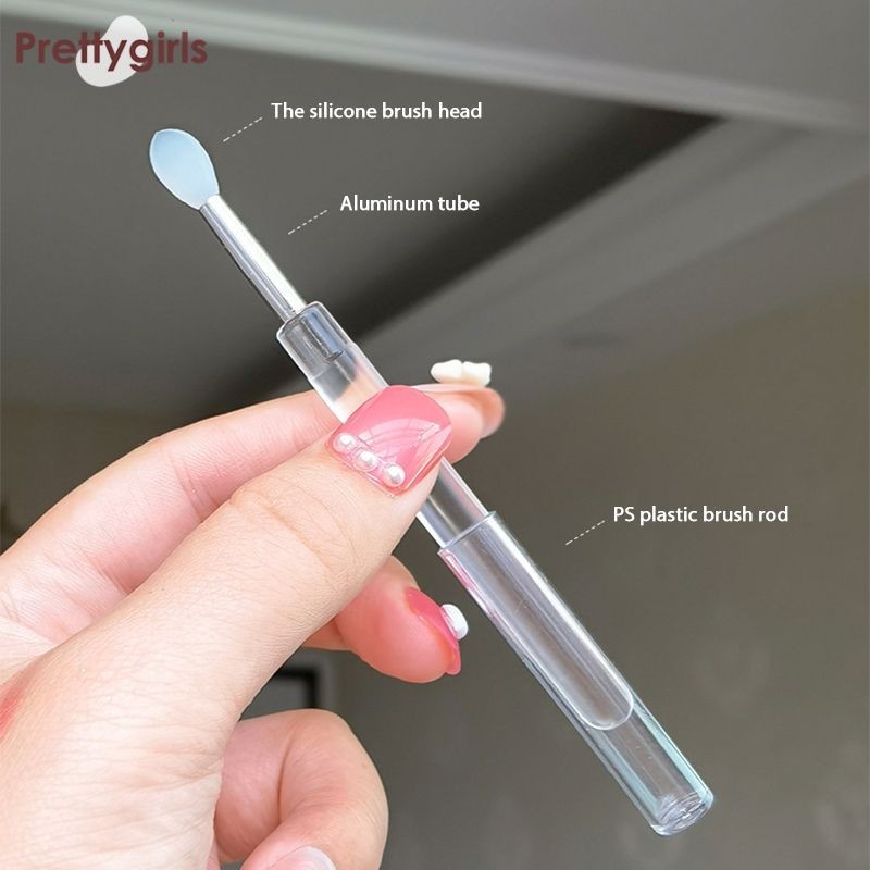 PY.th แปรงทาลิปสติก แบบนิ่ม ลิปบาล์ม อายแชโดว์ แบบซิลิโคน กันฝุ่น สําหรับทาลิปสติก และลิปมาส์ก - รูปที่ 7