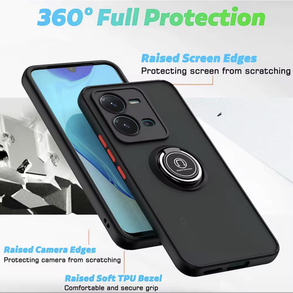เคสขอบสีหลังด้าน ตั้งได้ สำหรับ SAMSUNG S8 S9 S10 Note 8/9/10 Lite Plus Pro S22 S23 S24 S20 FE Plus Ultra S8Plus S9Plus ราคา ถูกที่สุด ดีลบีเคเค แกลเลอรีภาพที่ 6