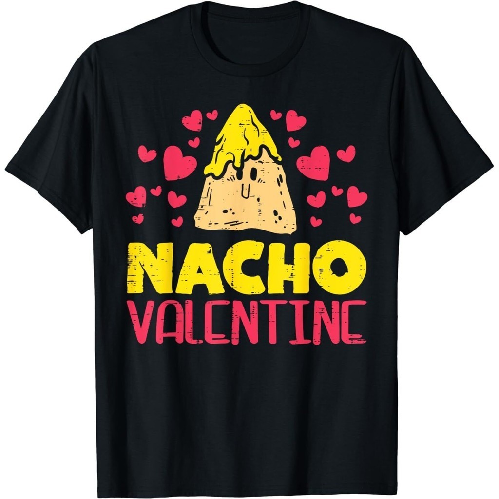 เสื้อยืดน่ารักNachosสำหรับValentine's Day สไตล์เม็กซิกัน