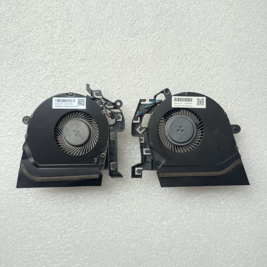 Cpu GPU พัดลม Cooler สําหรับ HP ZBook Studio 15 G5 G6 15G5 15G6 แล็ปท็อป PC พัดลมระบายความร้อน L3089