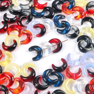 10pcs 15x13 มม.แก้วคริสตัล Moon Charm ลูกปัด Fit สําหรับ 8 ม…