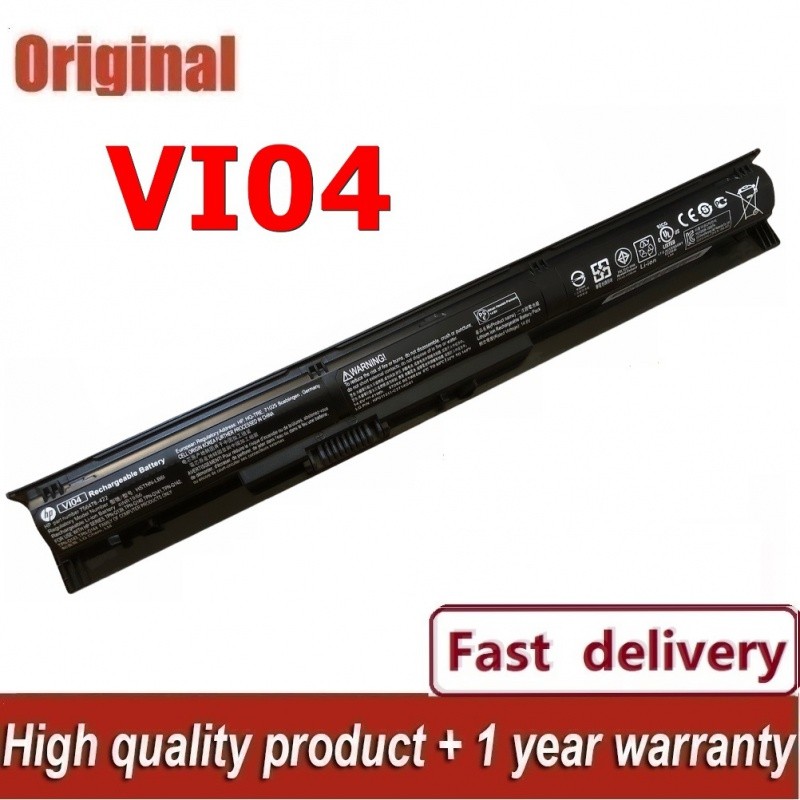✿แบตเตอรี่ VI04 V104 สำหรับแล็ปท็อป HP TPN-Q139 TPN-Q140 TPN-Q141 TPN-Q142 Envy 14u 14v 15k 17k