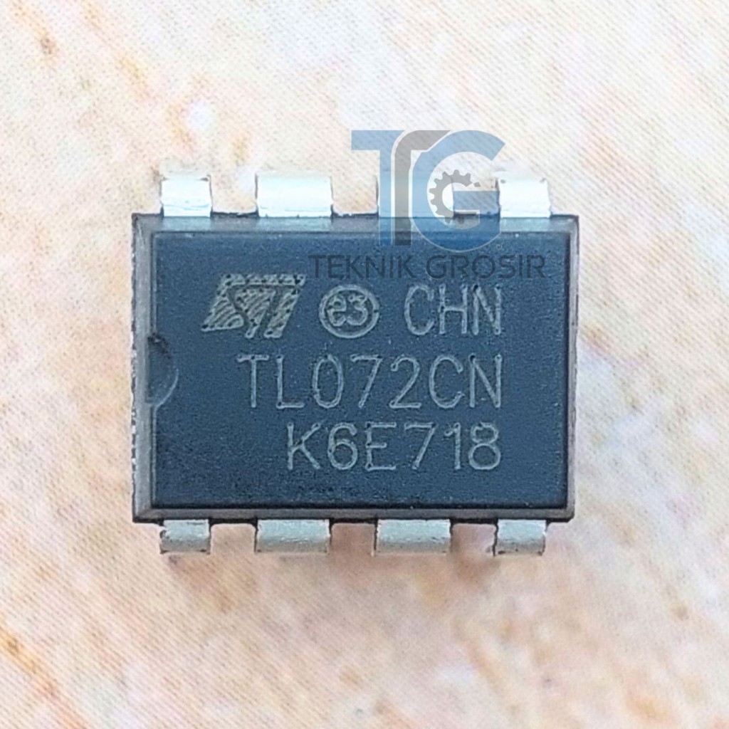 Ic TL072 DIP - Dual Operational Amplifier TL072 สําหรับเสียงและอิเล็กทรอนิกส์