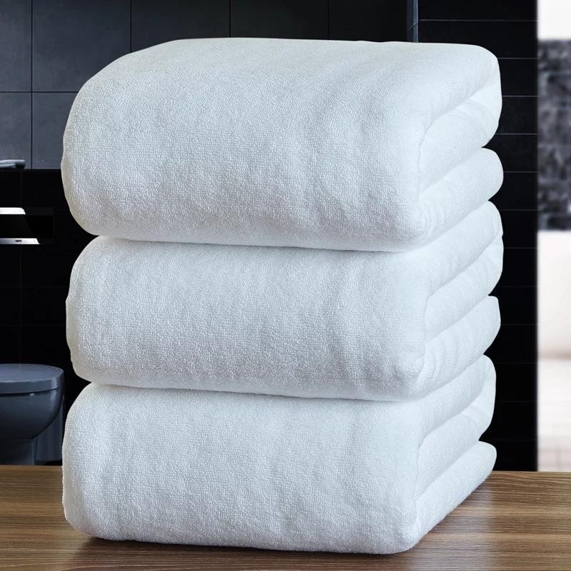 ผ้าเช็ดตัว ผ้าขนหนู เกรดโรงแรม ขนาด 27x54 นิ้ว (14ปอนด์) ราคาส่ง Cotton 100%
