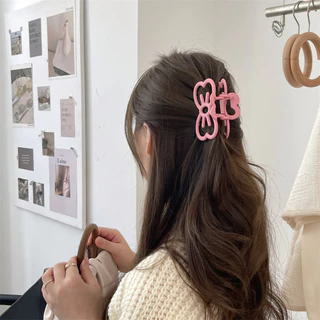 O1229 กิ๊บหนีบผมแฟชั่น ลายโบว์ พร้อมส่งในไทย