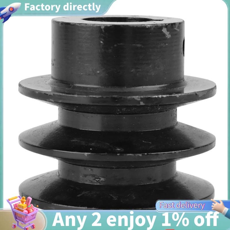 LU-Double V เข็มขัดรอกสําหรับ 20 มม.Bore Groove Pulley A เข็มขัดสําหรับ 168F 170F GX110 GX120 GX160 