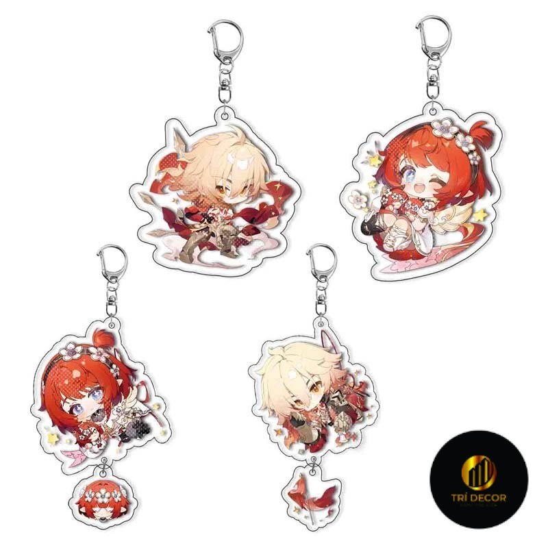 Honkai Star Rai Mydei Tribios เกม Mydeimos จี้อะคริลิคน่ารัก