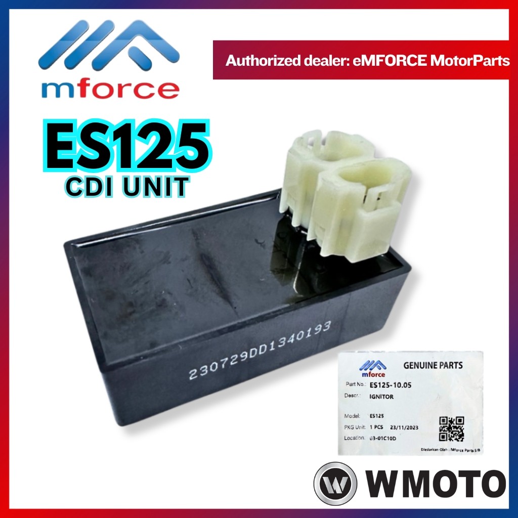 WMOTO ES125 ES CDI UNIT IGNITOR ES125-10.05 WMOTO