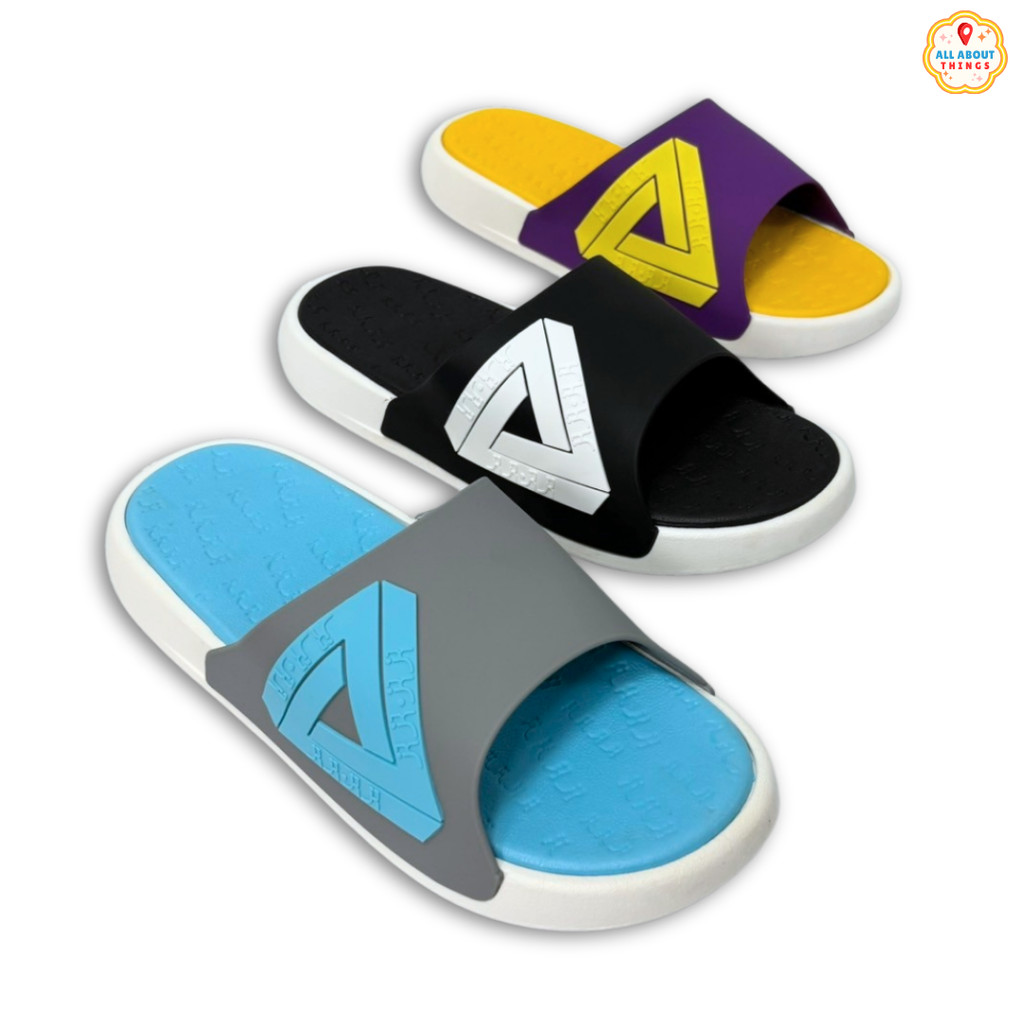 All About Things 🏡รองเท้าแฟชั่น รองเท้าแตะ รองเท้าแตะผู้ชาย มีให้เลือก 3 สี สายคาด พื้นหนา พื้นนิ่ม กันลื่น - รูปที่ 3