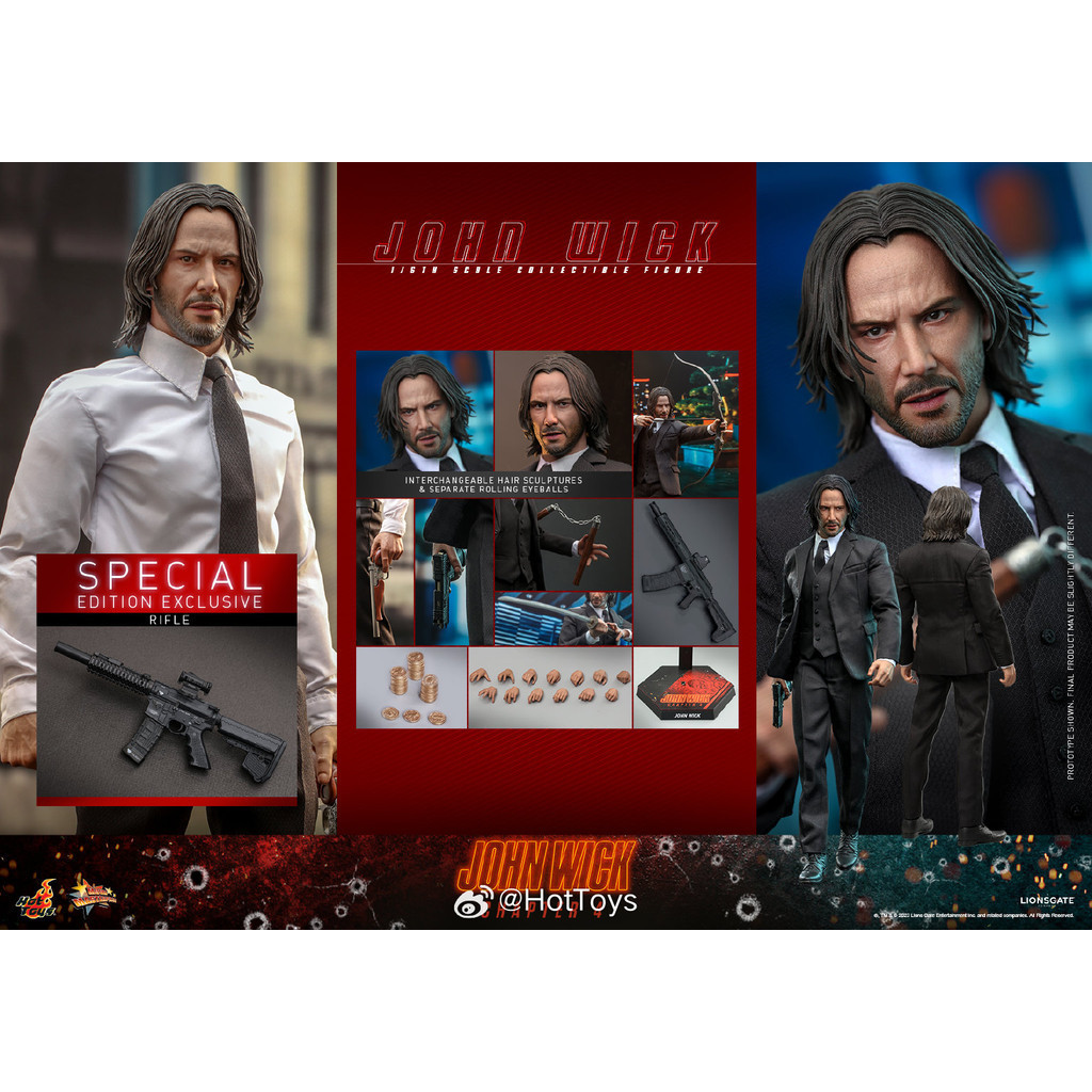 HOTTOYS HT 1/6 MMS729 JOHN WICK JOHN WICK Fast Chase Doll &- &&&- &-