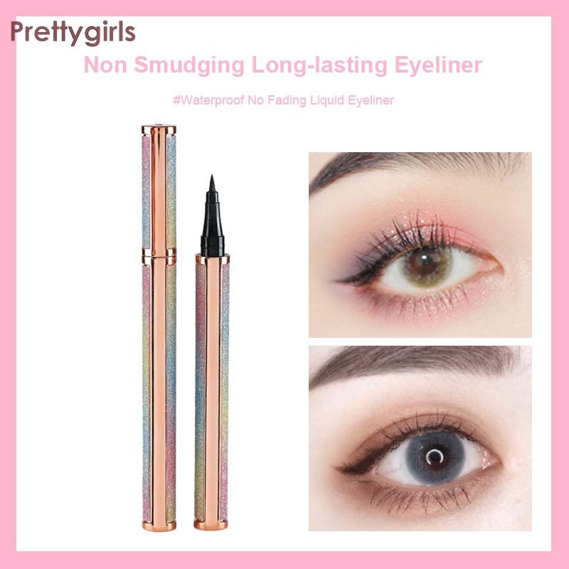 PY.th อายไลเนอร์ แบบน้ํา แห้งเร็ว กันน้ํา สีสันสดใส ติดทนนาน ป้องกันรอยเปื้อน อุปกรณ์แต่งหน้า - รูปที่ 5