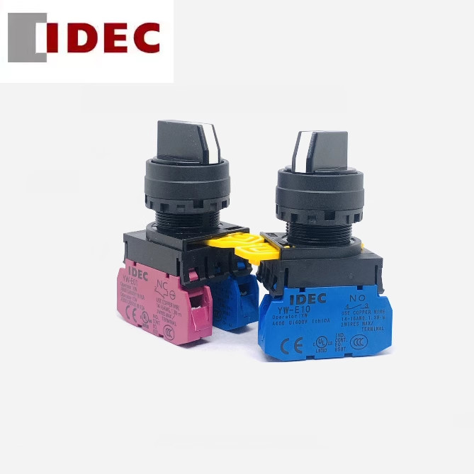 Idec YW1S-2E10-2E20-2E11-2E01-2E02-2E21-2E03-2E12-2E13-2E33-2E14-2E30 เกียร์สวิทช์หมุน
