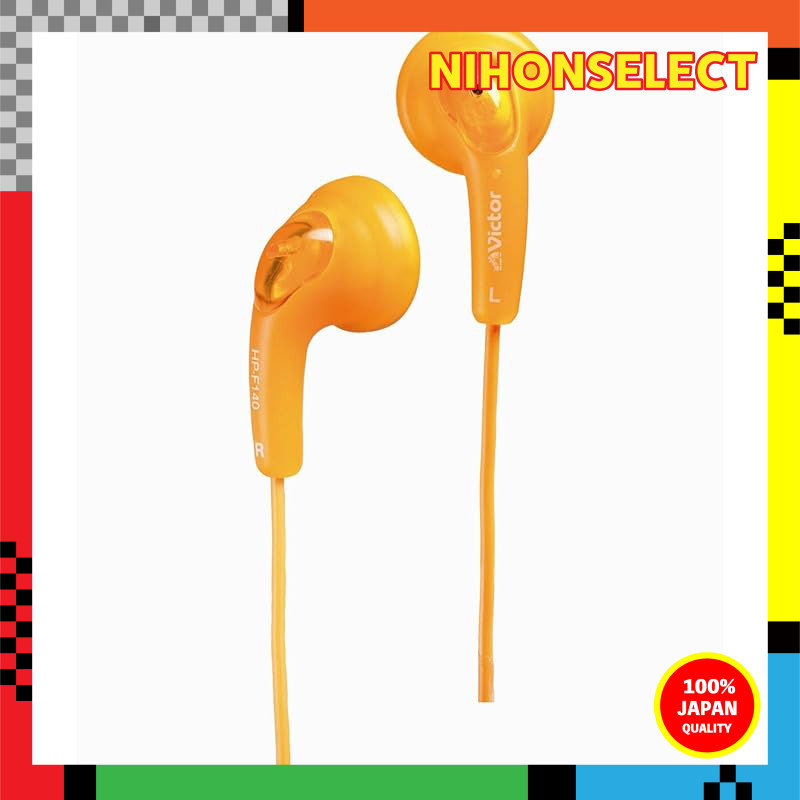 JVC Inner Ear Wired Earphones with Gum Design - Red