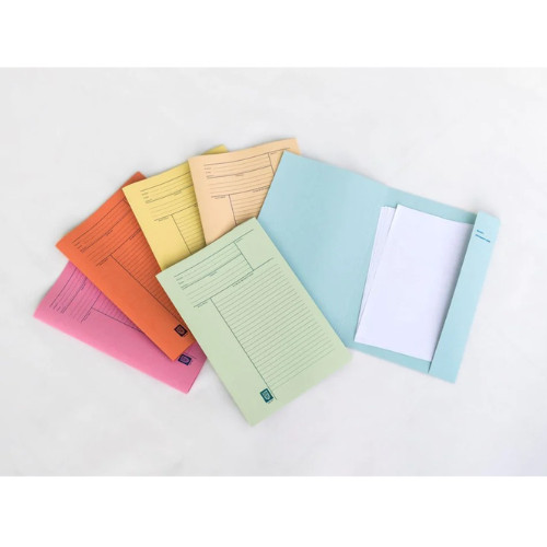 1PACK=100PCS ! ! ! LION FILE ไฟล์นาทีสี Manila File MMF601(ราคา 1 แพ็ค)