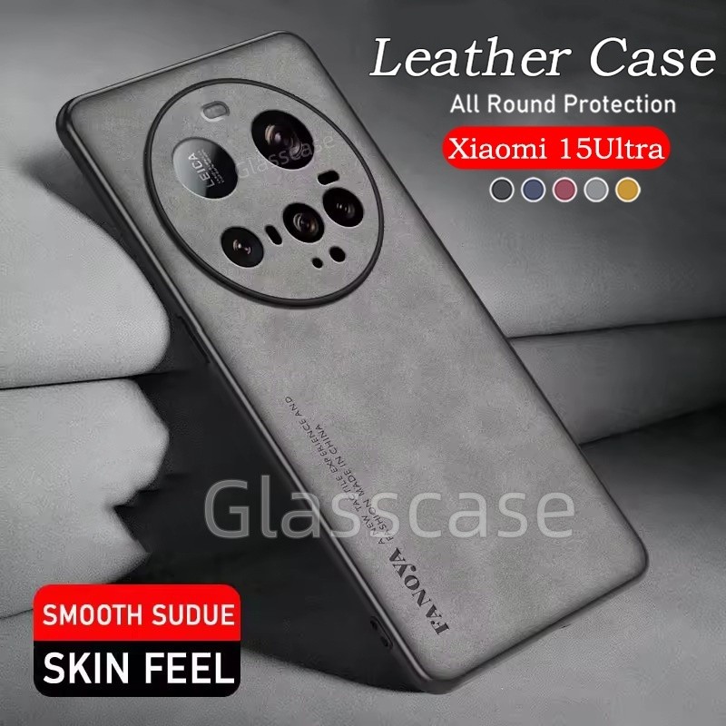 ปลอกสําหรับ Xiaomi 15 Ultra Pro 15Ultra 15Pro Xiaomi15Ultra Xaiomi15Pro 2025 หนังแกะหนังเคสโทรศัพท์ป