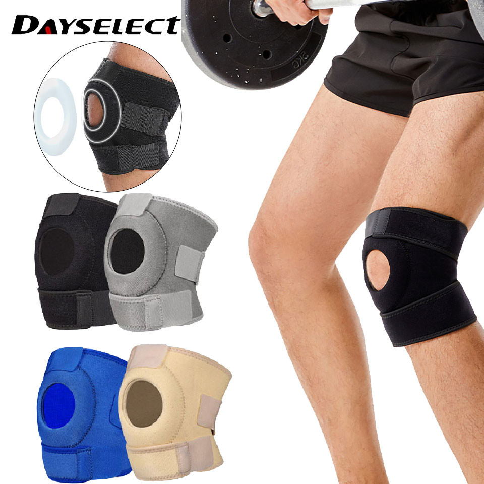 DAYSEELECT กันกระแทกกึบเข่าสำหรับออกกำลังกายและวิ่ง สินค้าระบายอากาศได้ดี และยืดหยุ่น