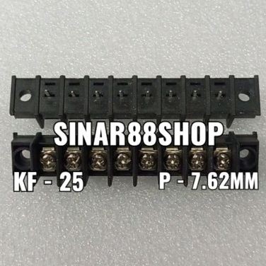 TERMINAL BLOCK KF25 8p KF-25 KF 25 8 ฟุต 8 ฟุต 8 ขา USING EAR BOLT SCRUP