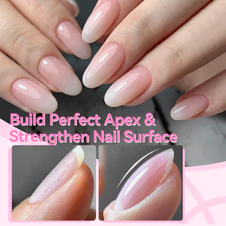 【Local】BORN PRETTY 15ml 6 In 1 กาวทาเล็บชุดกดบนเล็บกาว Blooms เจลเสริมสร้างฐานด้านบนเสื้อฟังก์ชั่นเคลือบเงา